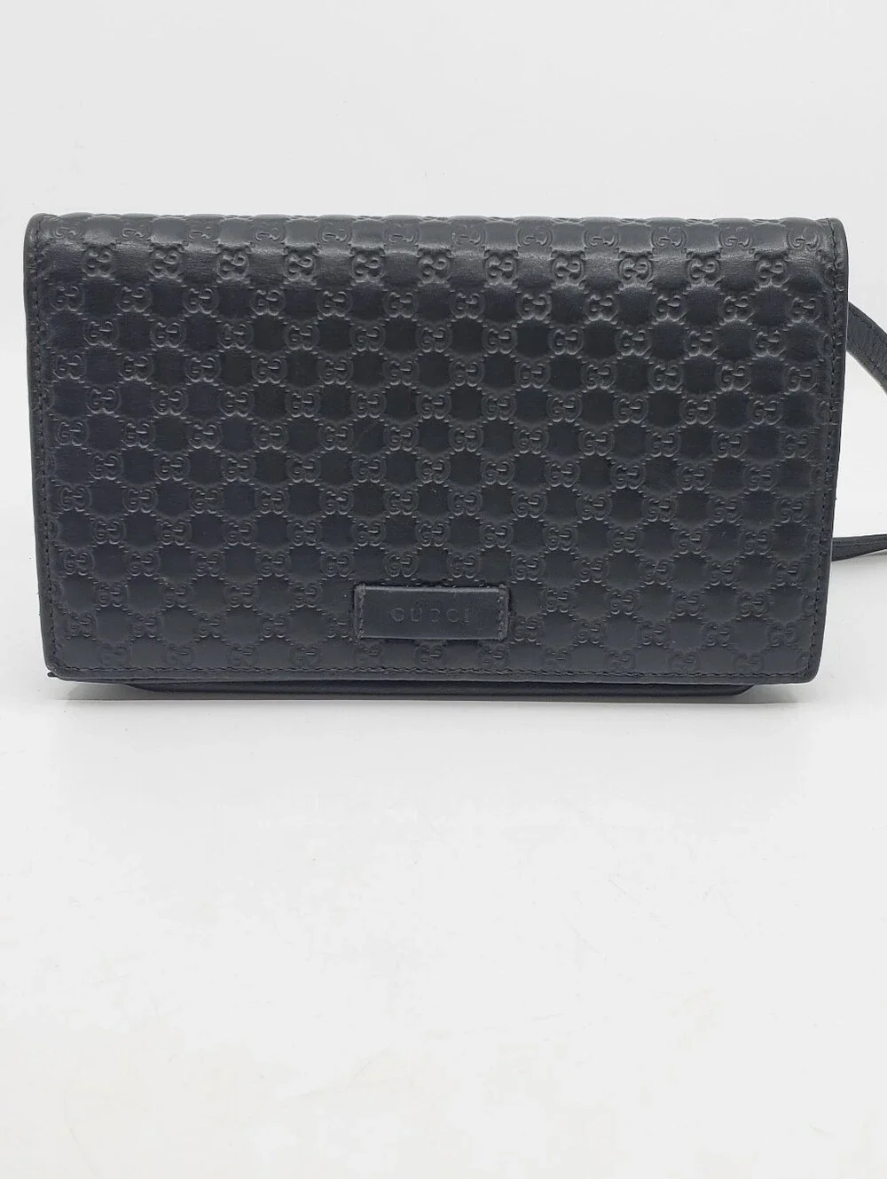 Gucci Microguccissima Crossbody Wallet On Stap - Picture 3 of 15